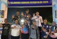 Caroline dan Jumeidi Sabet Juara Senior Kejurnas Modern Pentathlon 2026