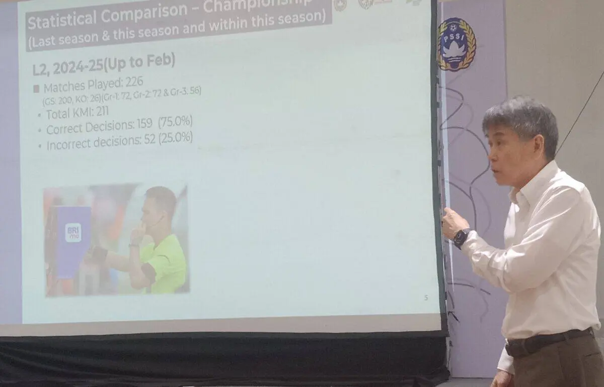 Yoshimi Ogawa : Performa Wasit Liga Indonesia Meningkat Pesat Yoshimi Ogawa : Performa Wasit Liga Indonesia Meningkat Pesat