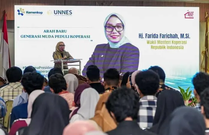 Wamenkop Ajak Mahasiswa UNNES Jadi Penggerak KDKMP