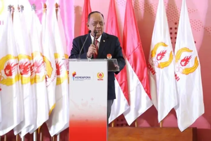 Marciano Norman Tutup Rakernas dan Munaslub KONI 2026 Marciano Norman Tutup Rakernas dan Munaslub KONI 2026
