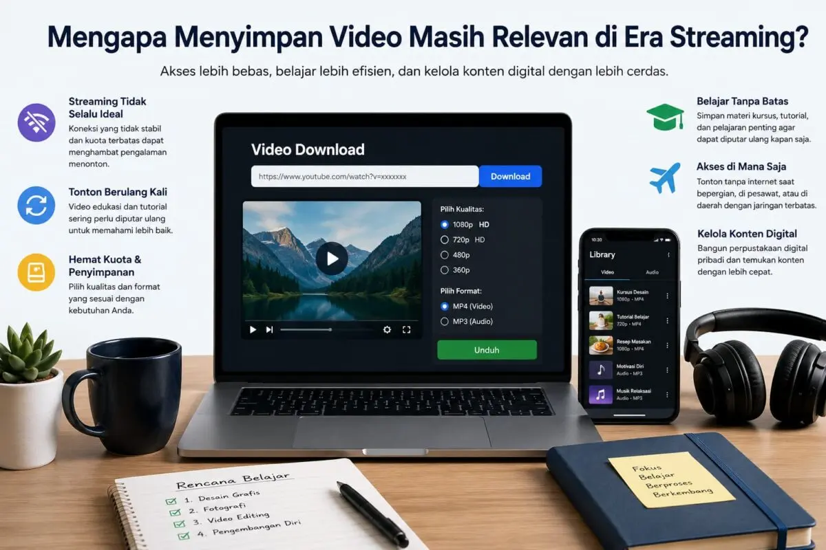 Mengapa Menyimpan Video Masih Relevan di Era Streaming? Mengapa Menyimpan Video Masih Relevan di Era Streaming?