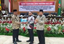 Wakil Ketua DPRD Maluku Buka Paripurna Pertanggungjawaban Anggaran