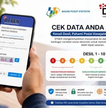 Cara Cek Desil DTSEN 2026, Ini Link Resminya