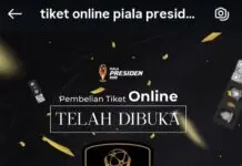 Jelang Piala Presiden 2026, Inilah Daftar Harga Tiket Pertandingan