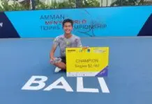 Amman Men’s World Tennis Championship 2026 : Thanaphat Boosarawongse Juara Seri Pertama