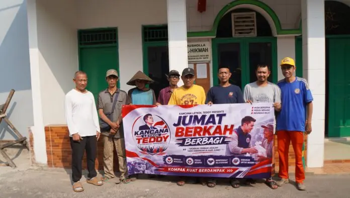 Jumat Berkah Kancana Letkol Teddy, Warga Apresiasi Kepedulian Sosial