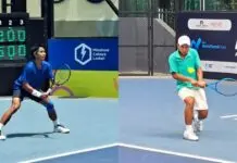 Seri 5 ITF World Tennis Tour M-15, Amman Mineral Men’s World Tennis Championship 2026 : M Rifqi Fitriadi dan Rafalentino Melangkah ke Babak Kedua