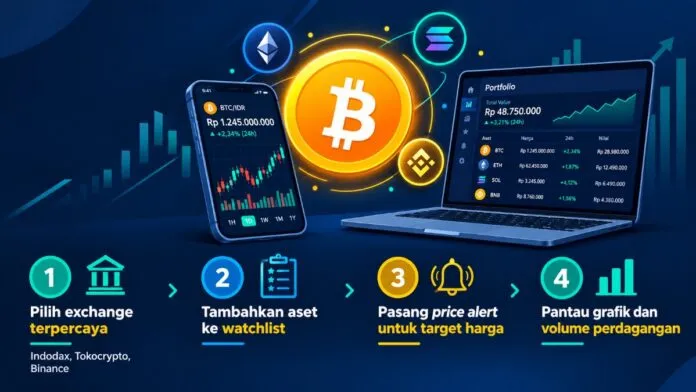 Cara Memantau Harga Bitcoin dan Aset Kripto Lainnya Cara Memantau Harga Bitcoin dan Aset Kripto Lainnya